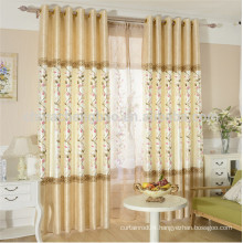 Kids curtains design raw silk fabric window curtains